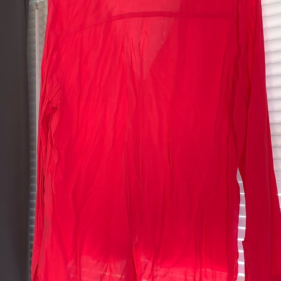 Old Navy Tie Front Top - Picture 2 of 4